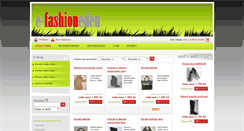 Desktop Screenshot of e-fashioneden.cz